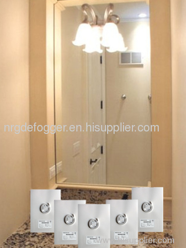 bathroom mirror with electrical demister