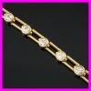 18K gold plated zircon bracelet 1530111