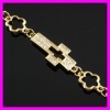 18K gold plated zircon bracelet 1530197