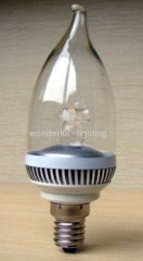 1W High Power Led Candle Bulb