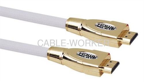 HDMI 1.4 cable with ethernet for HDTV and PS3 with metal case