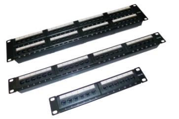 1U 24 Ports Cat.5e UTP Patch Panel