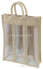 Jute bottle bag