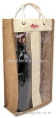 Jute bottle bag