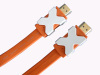 two color molded Flat High Speed HDMI Cable