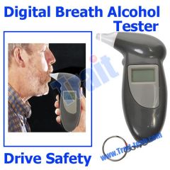Digital Breath Alcohol Tester With LED Backlight
