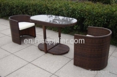 Outdoor rattan sofa set