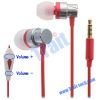 Earbud in-Ear Earphone Headphone with Remote and Mic for Apple iPhone/iPad