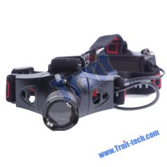 Q5 Cree LED 3 Mode Zoomable Headlight Headlamp Torch