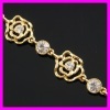 18K gold plated zircon bracelet 1530221