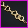 18K gold plated zircon bracelet 1530228