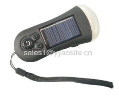 Solar radio Flashlight