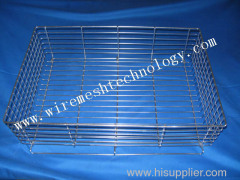 JHT Stainless steel wire mesh metal washing basket