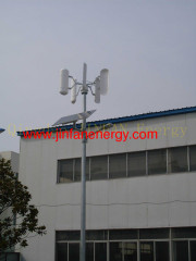 wind and solar system for street light