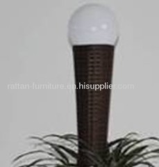 outdoor furniture solar lamp
