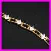 18K gold plated zircon bracelet 1530378