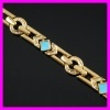 18K gold plated zircon bracelet 1530442