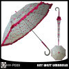 Stick PVC ladies umbrella