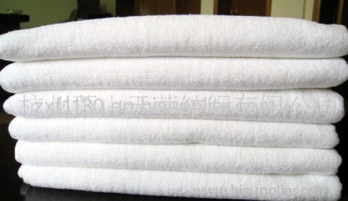 The hotel towels