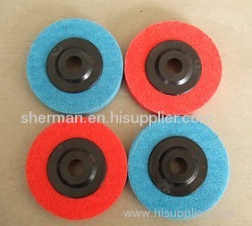 non woven abrasive disc for cleaning rust and oxide removal