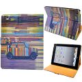 Luxurious Car Magnetic Leather Case for iPad 2