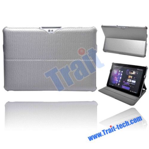 Wholesale Leather Folding Case Cover for Samsung Galaxy Tab P7510/ P7500 with Stand(Gray)