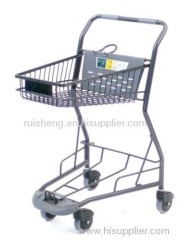 japanese type grocery store shopping cart