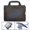 Snakeskin Lines Stand Leather Case Handbag Cover for iPad 2