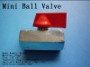 Brass ball valve,