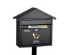 Metal Postbox with Stand
