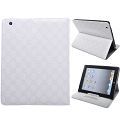 Gucci Style Smart Cover Leather Case for iPad 2(White)