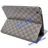 Gucci Style Smart Cover Leather Case for iPad 2(Grey)