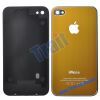 Durable Fashion Battery Cover Back Housing With Logo Apple for iPhone 4(Golden brown)