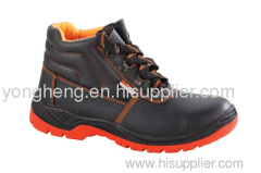 PU Outsole Leather Composite Toe Safety Shoes