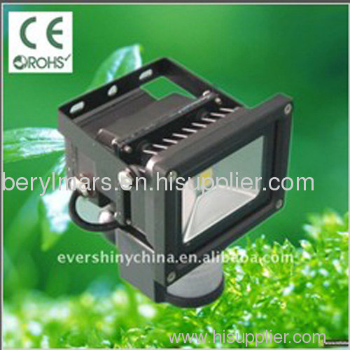 led flood light with sensor / led ceiling light (ES-F1-10W (GY))