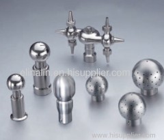 ss304 ss316l sanitary stainless steel cleaning ball with bolt