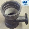 Double Socket level invert Tee with Flange branch for Ductile Iron Pipe