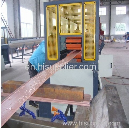 PVC and wood board production line