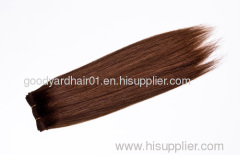 straight hair weft