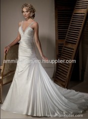 2011 new style popular organza wedding dress
