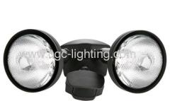 180 Degree Motion Activated Floodlight with Bulb Shields