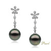 2012 Hotsale 18K Tahitian Pearl Earring