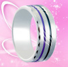 Fashion Jewelry Ring Tungsten Gold Ring Hot Sales for Men