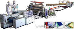 Four Layers Plastic Sheet Extrusion Line