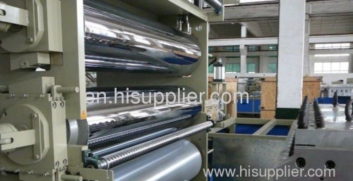 Plastic PVC sheet extrusion line