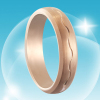 5MM Rose Gold Tungsten Ring Fashion Jewelry Rings for Engagement