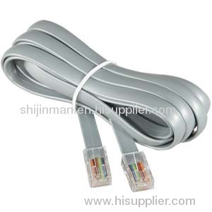 Telephone Cable With Solid PE Insulation and PVC Jacket