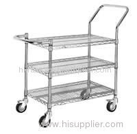 Chrome Wire Trolley