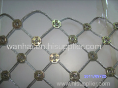 rockfall protective steel rope mesh