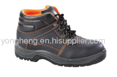 Embossed Split Leather Upper Composite Toe Work Boots